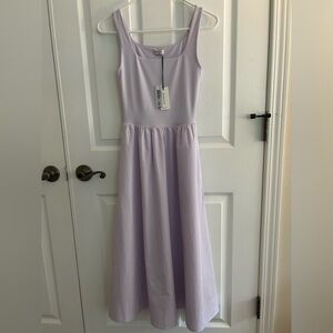 Aritzia Lavender Babaton Dress